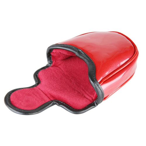 高爾夫推桿套亮面骷髏頭半圓球桿套Mallet putter cover桿頭套 高爾夫推桿套亮面骷髏頭半圓球桿套Mallet putter cover桿頭套