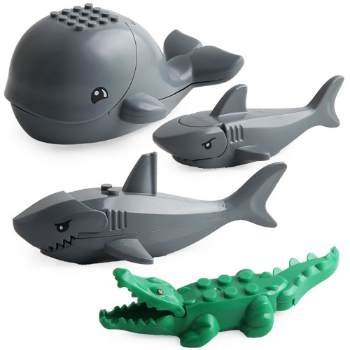 12款野生動物園小顆粒積木鱷魚積木兒童益智拼裝DIY早教玩具 12款野生動物園小顆粒積木鱷魚積木兒童益智拼裝DIY早教玩具