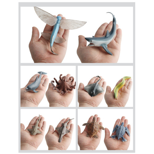 仿真大白鯊鯨鯊海洋生物模型海龜企鵞海底世界兒童動物玩具 仿真大白鯊鯨鯊海洋生物模型海龜企鵞海底世界兒童動物玩具