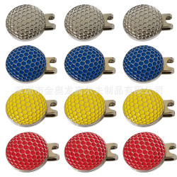   高爾夫金屬帽夾  高爾夫球金屬馬克 製作高級