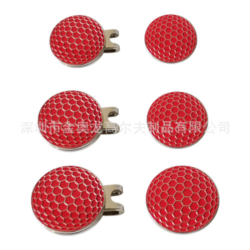   高爾夫金屬帽夾  高爾夫球金屬馬克 製作高級