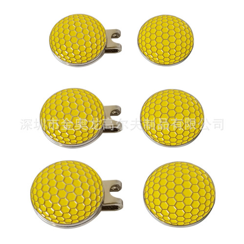   高爾夫金屬帽夾  高爾夫球金屬馬克 製作高級