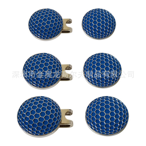   高爾夫金屬帽夾  高爾夫球金屬馬克 製作高級