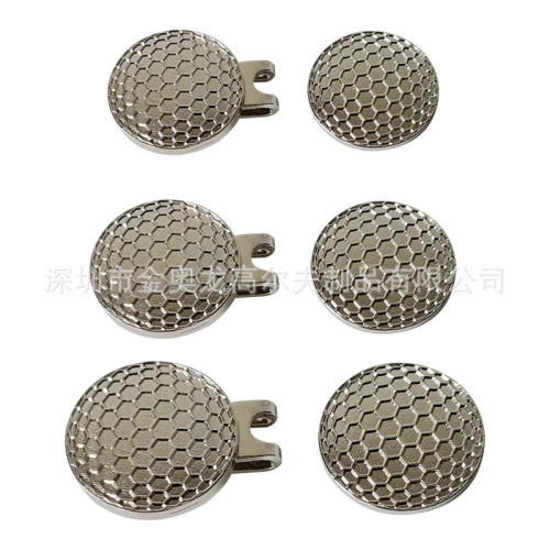   高爾夫金屬帽夾  高爾夫球金屬馬克 製作高級