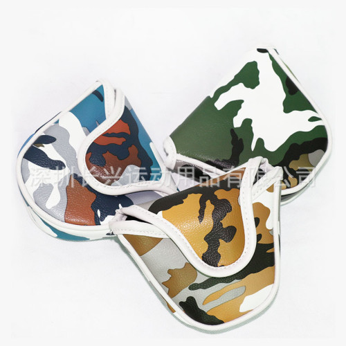 高爾夫球桿套保護套推桿套 迷彩大半圓 高爾夫球桿套保護套推桿套 迷彩大半圓