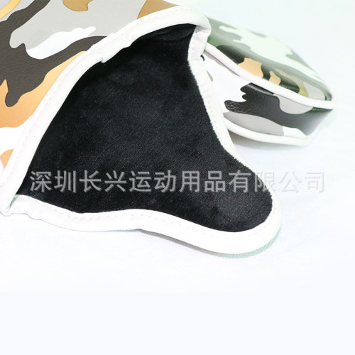 高爾夫球桿套保護套推桿套 迷彩大半圓 高爾夫球桿套保護套推桿套 迷彩大半圓