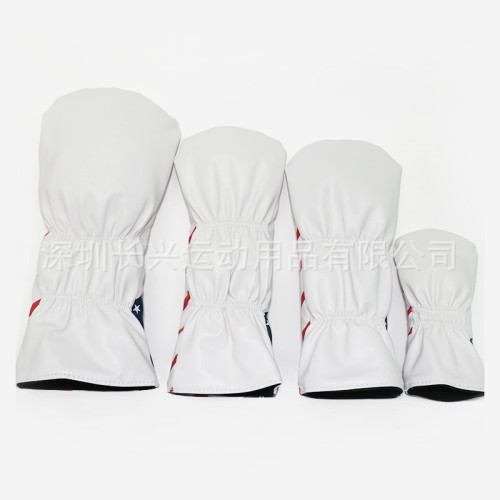 高爾夫木桿套髮球桿球道木帽套美國 桿頭套 高爾夫木桿套髮球桿球道木帽套美國 桿頭套