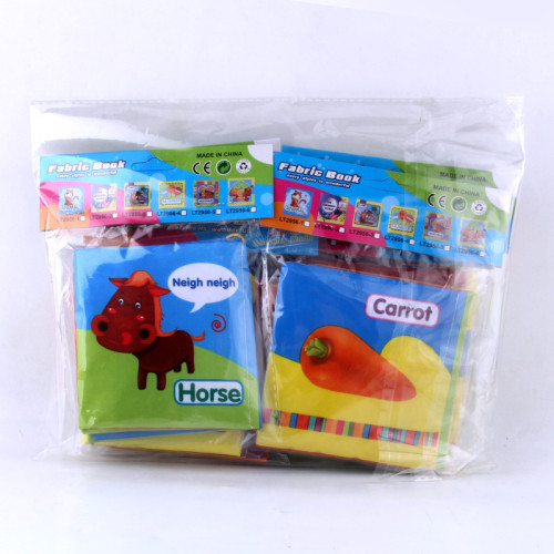 兒童啓矇早教布書 撕不爛可水洗可撕咬嬰兒早教認知書籍 兒童啓矇早教布書 撕不爛可水洗可撕咬嬰兒早教認知書籍