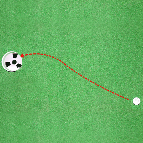 高爾夫練習盤半圓練習洞杯 推桿練習盤果嶺用品大眼洞杯限位杯環 高爾夫練習盤半圓練習洞杯 推桿練習盤果嶺用品大眼洞杯限位杯環