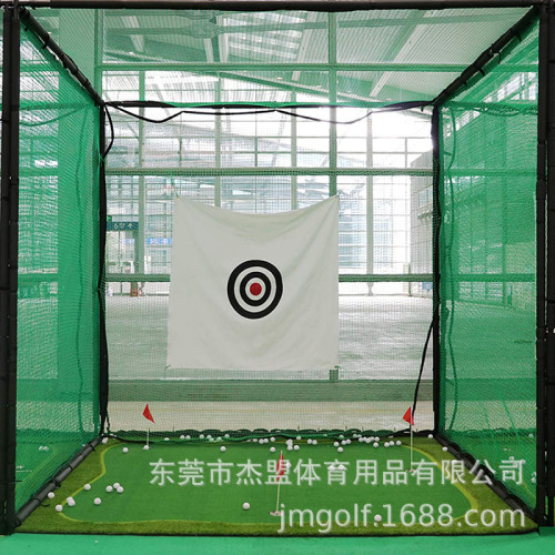 高爾夫打擊布靶布練習網專用目標布揮桿練習用加厚帆布 1.5*1.5米