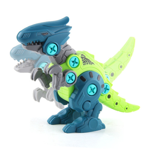 兒童電動擰螺絲恐龍積木拼裝拆卸 科教螺母拆裝組合套裝 兒童電動擰螺絲恐龍積木拼裝拆卸 科教螺母拆裝組合套裝