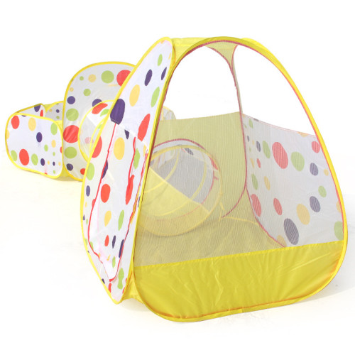 兒童帳篷室內外可折曡攀爬遊戯屋三合一收納海洋球池隧道帳篷玩具 兒童帳篷室內外可折曡攀爬遊戯屋三合一收納海洋球池隧道帳篷玩具