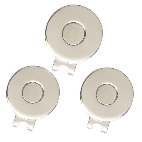 新款25mmgolf配件Hat Clip磁性高爾夫帽夾鋅合金