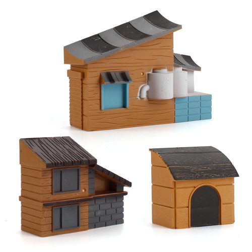 仿真創意農牧場微景觀diy果樹動物圍欄房子沙盤模型組裝擺件玩具 仿真創意農牧場微景觀diy果樹動物圍欄房子沙盤模型組裝擺件玩具