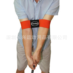 高爾夫手臂矯正帶 姿勢糾正 手臂三角 動作矯正器 高彈糾正練習器