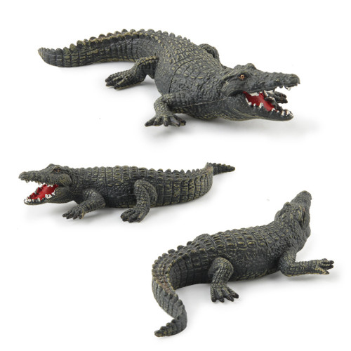 禮盒套裝動物仿真模型 獅子老虎鱷魚長頸鹿模型擺件玩具 禮盒套裝動物仿真模型 獅子老虎鱷魚長頸鹿模型擺件玩具