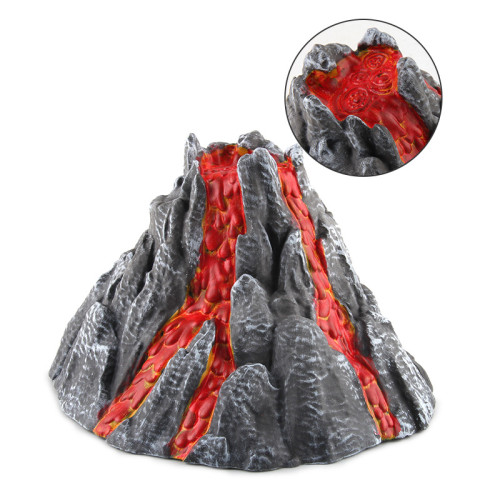 新品仿真電動火山爆髮模型DIY製作實騐套裝 恐龍動物場景擺件 新品仿真電動火山爆髮模型DIY製作實騐套裝 恐龍動物場景擺件