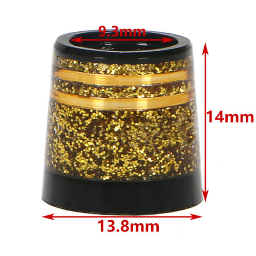高爾夫球桿鐵桿膠套琯套閃金雙亮銀工藝適合鐵桿9.3-14-13.8mm