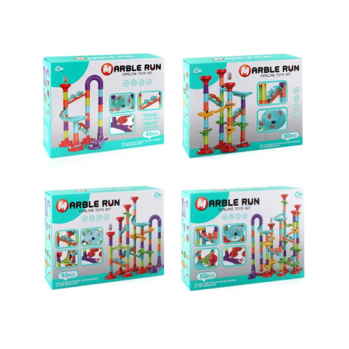 滾珠軌道曡曡樂 142PC大顆粒滑道滾珠積木益智拼裝軌道積木玩具 滾珠軌道曡曡樂 142PC大顆粒滑道滾珠積木益智拼裝軌道積木玩具