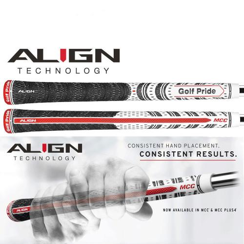 高爾夫球桿握把棉線MCC ALIGN雙色多功能握把紅白握把 高爾夫球桿握把棉線MCC ALIGN雙色多功能握把紅白握把