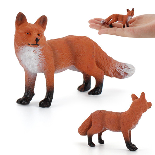 兒童實心動物模型 仿真梅花鹿火雞白熊俊馬狐狸模型玩具 兒童實心動物模型 仿真梅花鹿火雞白熊俊馬狐狸模型玩具