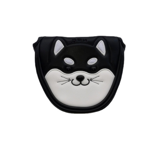 GOLF 柴犬高爾夫球桿套 桿頭套鐵木桿套可愛小狗半圓推桿套保護套 GOLF 柴犬高爾夫球桿套 桿頭套鐵木桿套可愛小狗半圓推桿套保護套