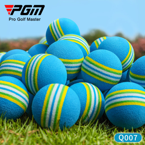 PGM高爾夫練習球  3個空白球+3個海綿球 練習器配件套裝
