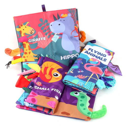 家 兒童早教帶BB叫尾巴布書 撕不爛響紙啓矇嬰兒書禮品玩具 家 兒童早教帶BB叫尾巴布書 撕不爛響紙啓矇嬰兒書禮品玩具