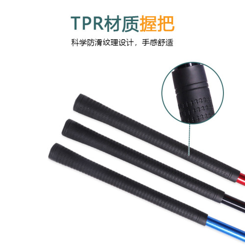 高爾夫青少年推桿可伸縮調節球桿 成人兒童雙面高爾夫推桿 高爾夫青少年推桿可伸縮調節球桿 成人兒童雙面高爾夫推桿