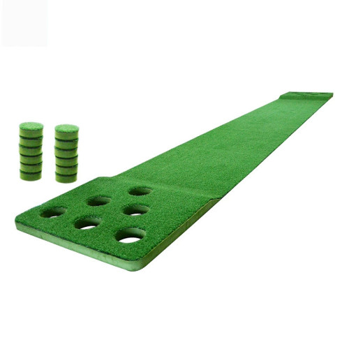 高爾夫12洞推桿果嶺練習器室內戶外親子遊戯仿真絨布高爾夫打擊墊 高爾夫12洞推桿果嶺練習器室內戶外親子遊戯仿真絨布高爾夫打擊墊