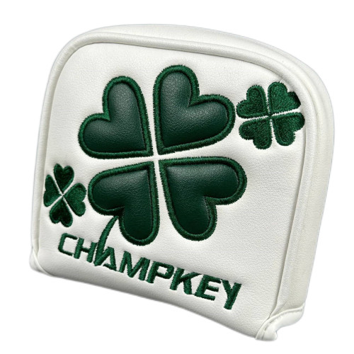 四葉草桿頭套帶字半圓型四方型帽套用品高爾夫配件 四葉草桿頭套帶字半圓型四方型帽套用品高爾夫配件