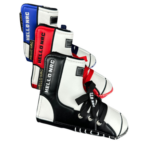 新款韓版帆布鞋一字推桿套個性高爾夫L形直條磁吸球桿頭保護帽套 新款韓版帆布鞋一字推桿套個性高爾夫L形直條磁吸球桿頭保護帽套