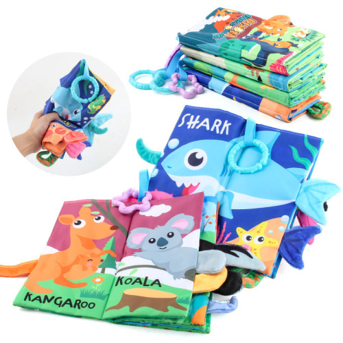 寶寶叢林尾巴布書 帶響紙BB叫撕不爛嬰兒軟書啓矇早教玩具 寶寶叢林尾巴布書 帶響紙BB叫撕不爛嬰兒軟書啓矇早教玩具