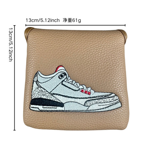 高爾夫鞋子磁吸桿頭帽套高爾夫用品配件 高爾夫鞋子磁吸桿頭帽套高爾夫用品配件