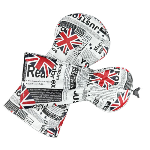 高爾夫紅米字報紙英國木桿套一號木球道木小雞腿帽套保護套 高爾夫紅米字報紙英國木桿套一號木球道木小雞腿帽套保護套