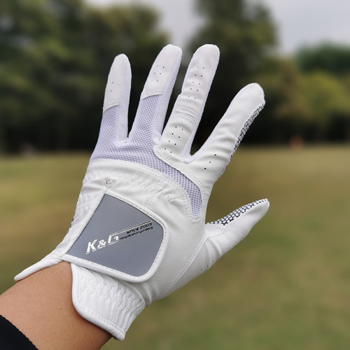 高爾夫手套 男士超纖布柔軟透氣顆粒防滑耐磨高爾夫球手套可水洗 高爾夫手套 男士超纖布柔軟透氣顆粒防滑耐磨高爾夫球手套可水洗