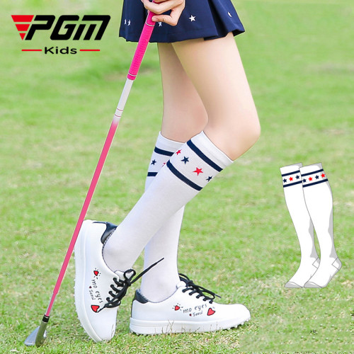 PGM 高爾夫襪子長筒襪  女童運動長襪 運動襪 吸汗透氣夏季百搭