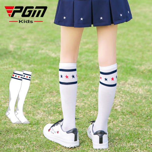 PGM 高爾夫襪子長筒襪  女童運動長襪 運動襪 吸汗透氣夏季百搭