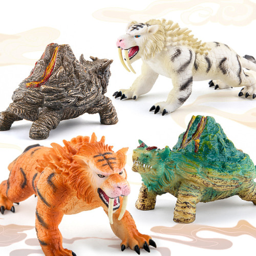 家 兒童仿真神話飛龍神獸 青龍硃雀白虎玄武擺件動物玩具 家 兒童仿真神話飛龍神獸 青龍硃雀白虎玄武擺件動物玩具