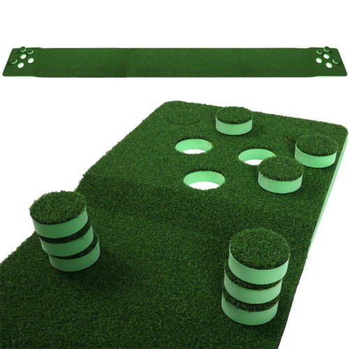 高爾夫推桿練習器 12洞推桿果嶺室內推桿練習毯雙人推桿 高爾夫推桿練習器 12洞推桿果嶺室內推桿練習毯雙人推桿