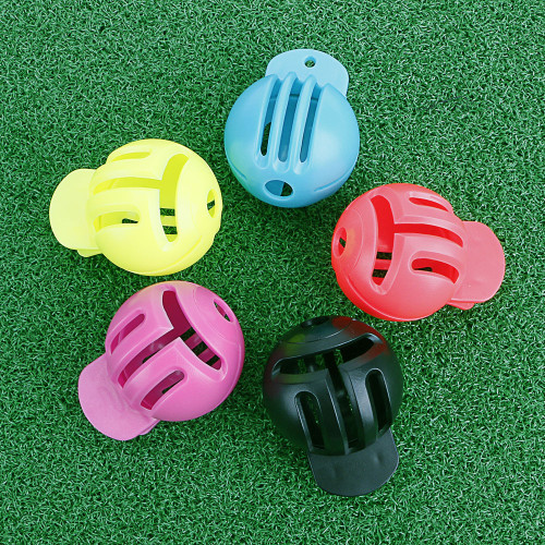 新款高爾夫劃線器夾子款畫線工具手動標記號器三道線雙面款畫球器
