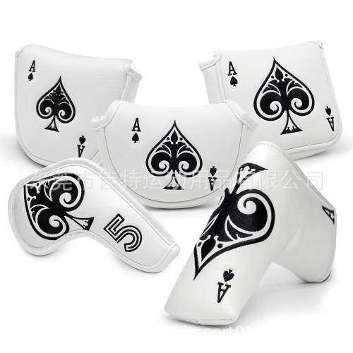 高爾夫球桿套推桿套golf用品pu保護套桿頭套保護套通用club