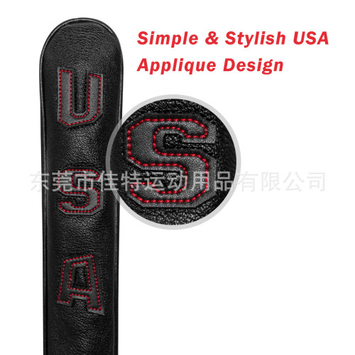 高爾夫定位桿套USA標志練習保護套方向指示棒桿帽套