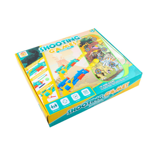 空氣動力槍恐龍投擲帳篷三合一雙人競技運動射擊標靶玩具 空氣動力槍恐龍投擲帳篷三合一雙人競技運動射擊標靶玩具