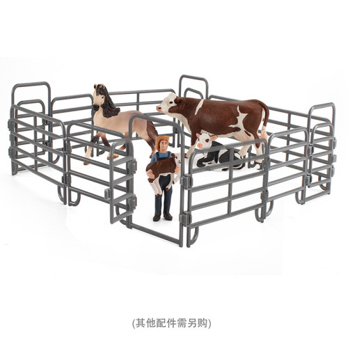 動物侏羅紀仿真農牧場場景沙盤擺件 圍欄大門架門框恐龍模型玩具 動物侏羅紀仿真農牧場場景沙盤擺件 圍欄大門架門框恐龍模型玩具
