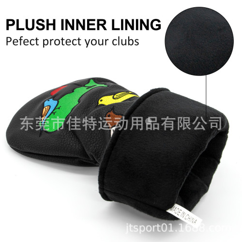 Golf用品高爾夫球桿套1號木桿套3號小雞腿桿頭套小鳥Wood配件 Golf用品高爾夫球桿套1號木桿套3號小雞腿桿頭套小鳥Wood配件