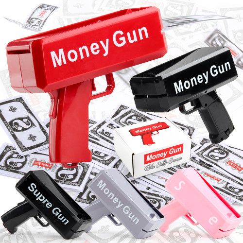 大動力電動噴錢槍玩具Money Gun 鈔票槍親子互動玩具 大動力電動噴錢槍玩具Money Gun 鈔票槍親子互動玩具