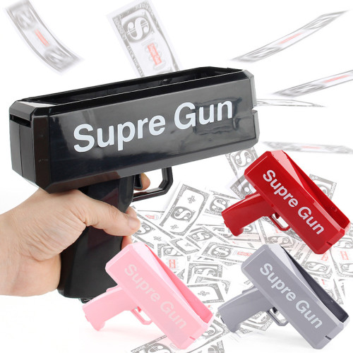 大動力電動噴錢槍玩具Money Gun 鈔票槍親子互動玩具 大動力電動噴錢槍玩具Money Gun 鈔票槍親子互動玩具