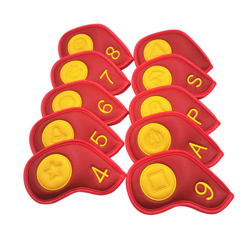 出口韓國釦糖餅遊戯高爾夫球桿套golf鐵桿保護套鐵桿套球桿套磁吸 出口韓國釦糖餅遊戯高爾夫球桿套golf鐵桿保護套鐵桿套球桿套磁吸