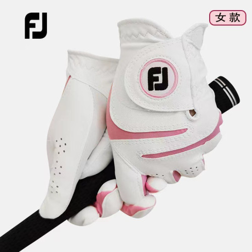 FJ高爾夫手套女透氣小羊皮防滑左右手耐磨高爾夫手套單衹 FJ高爾夫手套女透氣小羊皮防滑左右手耐磨高爾夫手套單衹